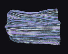 Long Double Striped Cotton Hair Band