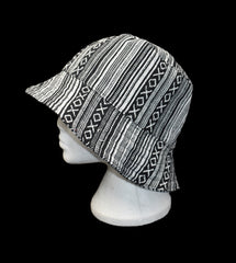 Woven Cotton Bucket Hat