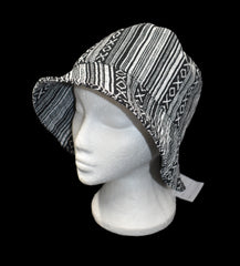 Woven Cotton Bucket Hat