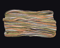 Long Double Striped Cotton Hair Band