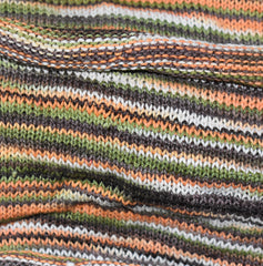 Long Double Striped Cotton Hair Band