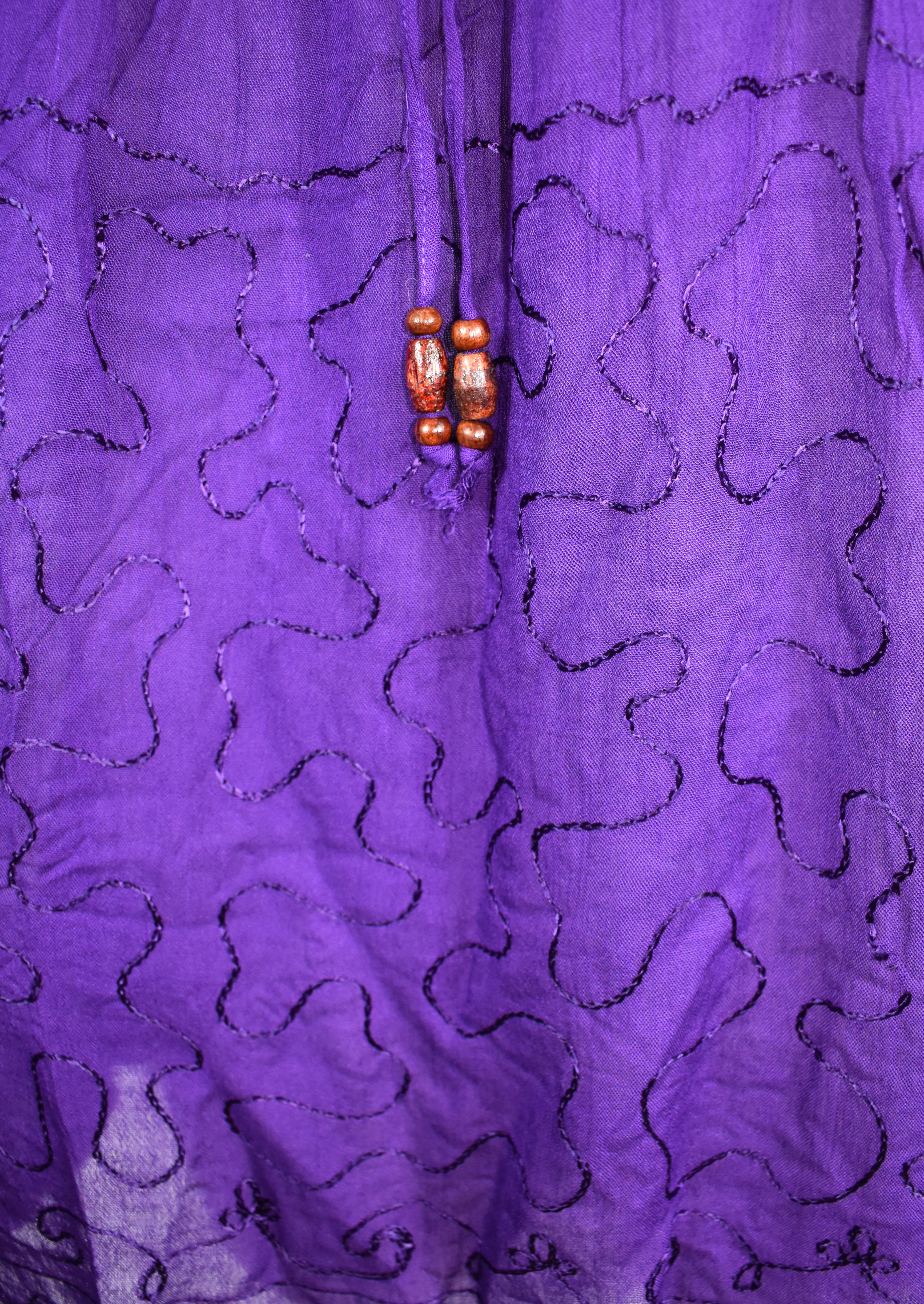 Embroidered Viscose Blouse