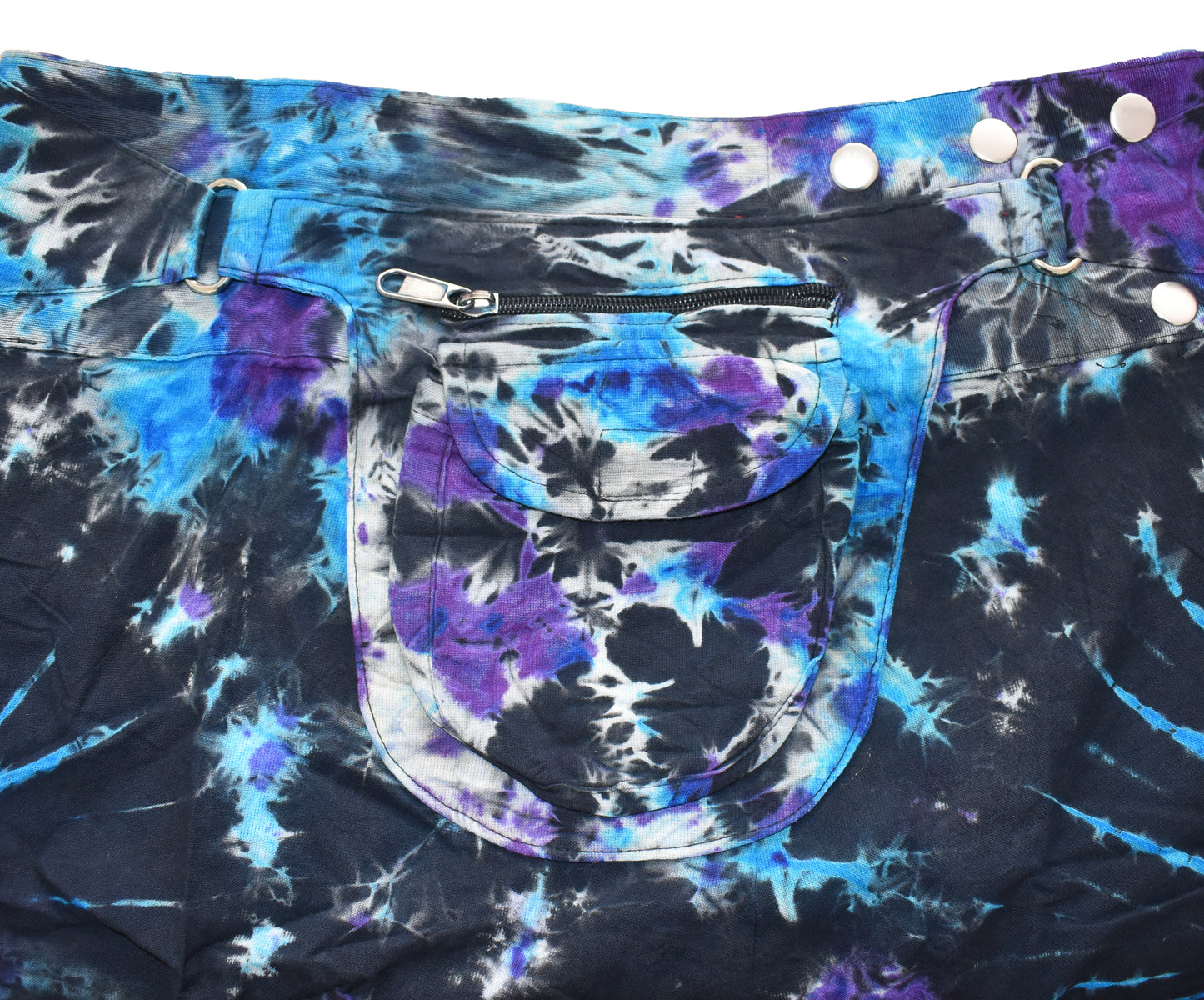 Tie Dye Cotton Popper Skirt