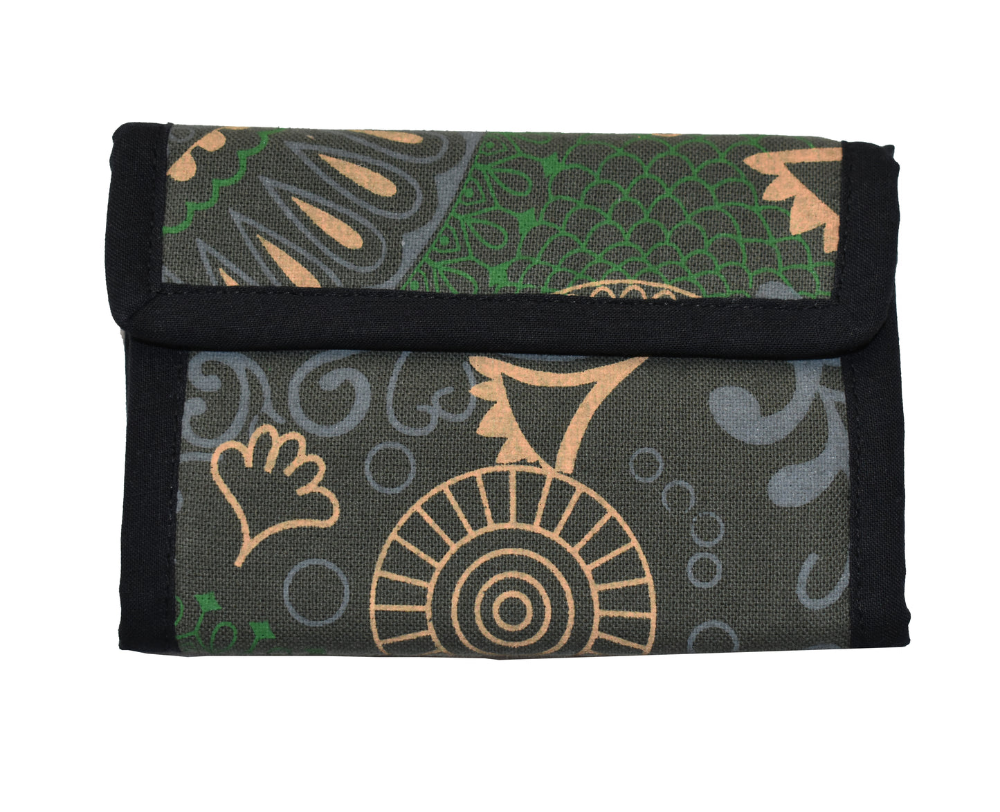 Printed Cotton Wallet