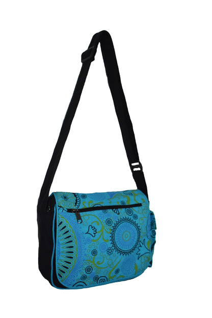 Circle Mandala Print Shoulder Bag