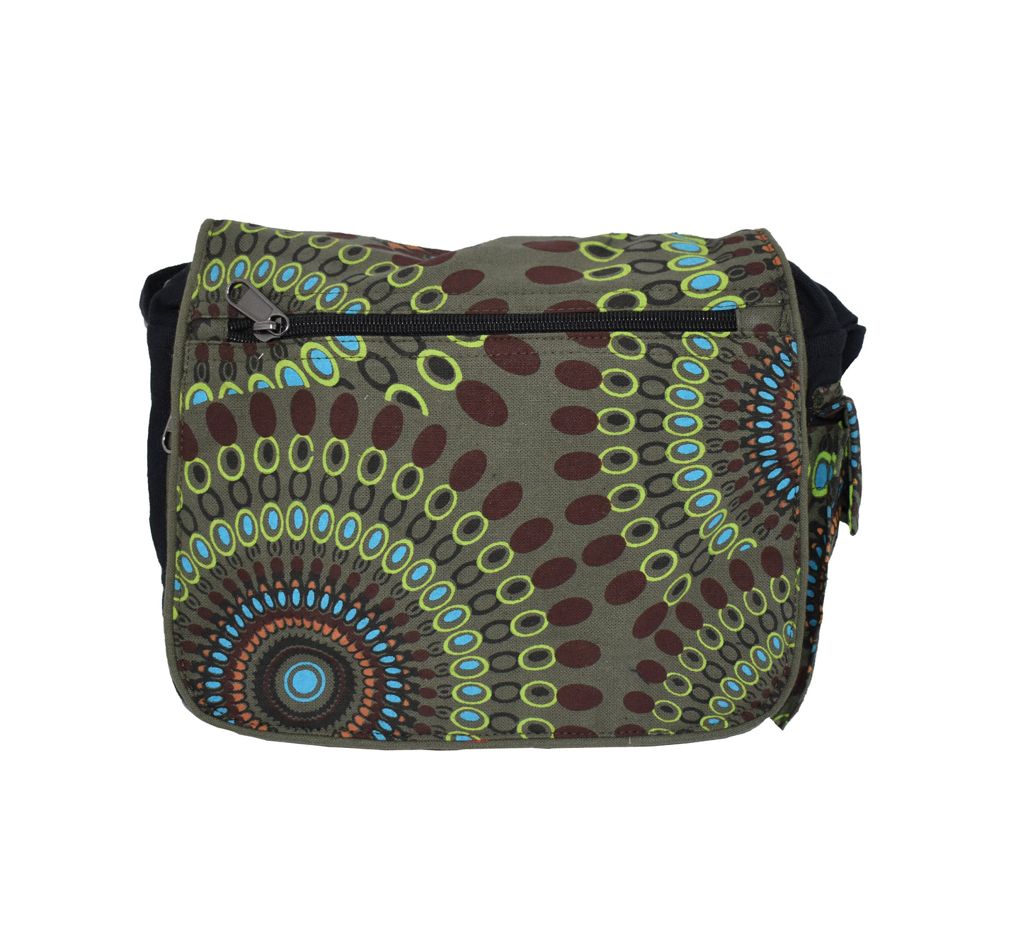 Circle Mandala Print Shoulder Bag