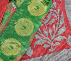 Sari Silk Wrap Skirt 2XL 70"