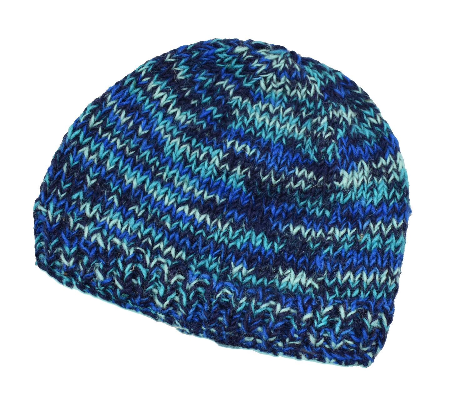 Knitted Wool Lined Beanie Hat