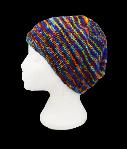 Knitted Wool Lined Beanie Hat