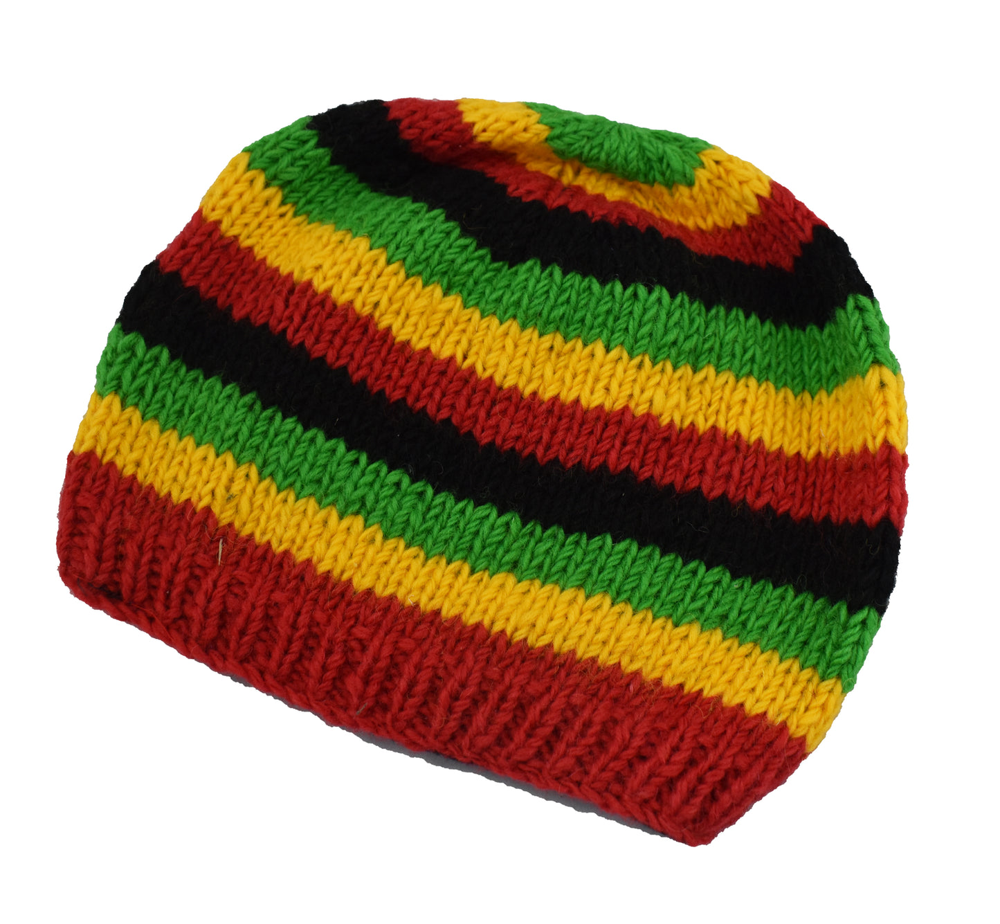 Knitted Wool Lined Beanie Hat