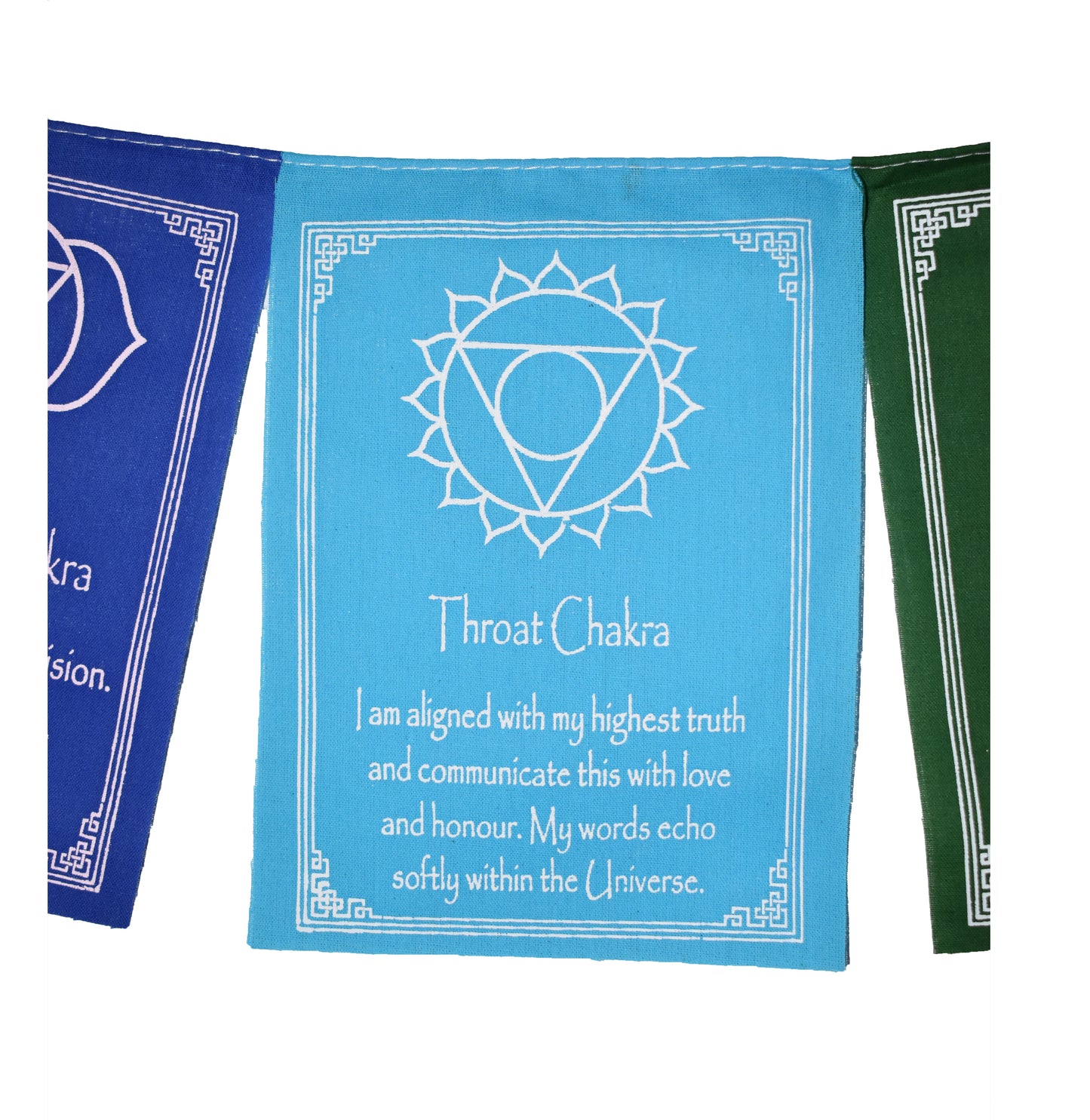 7 Chakra Hanging Flags