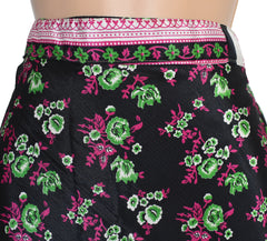 Sari Silk Wrap Skirt 2XL 70"
