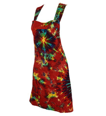 Tie Dye Pinafore Dress