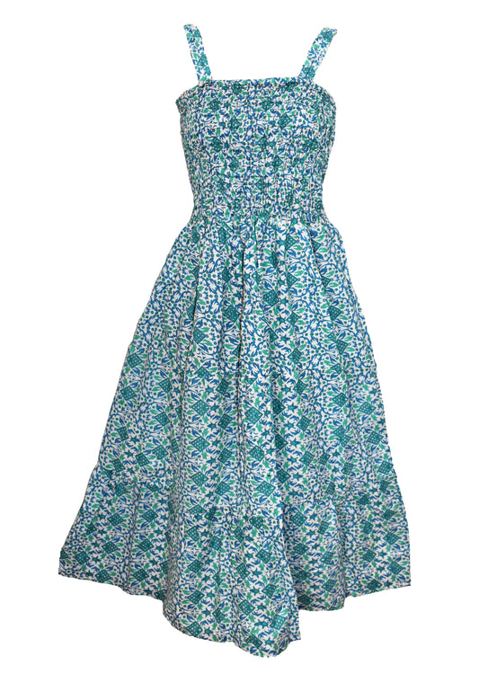 Printed Cotton Summer Dress