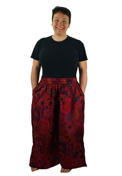 Floral Palazzo Trousers