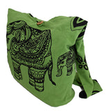 Elephant Print Sadhu Monk Bag