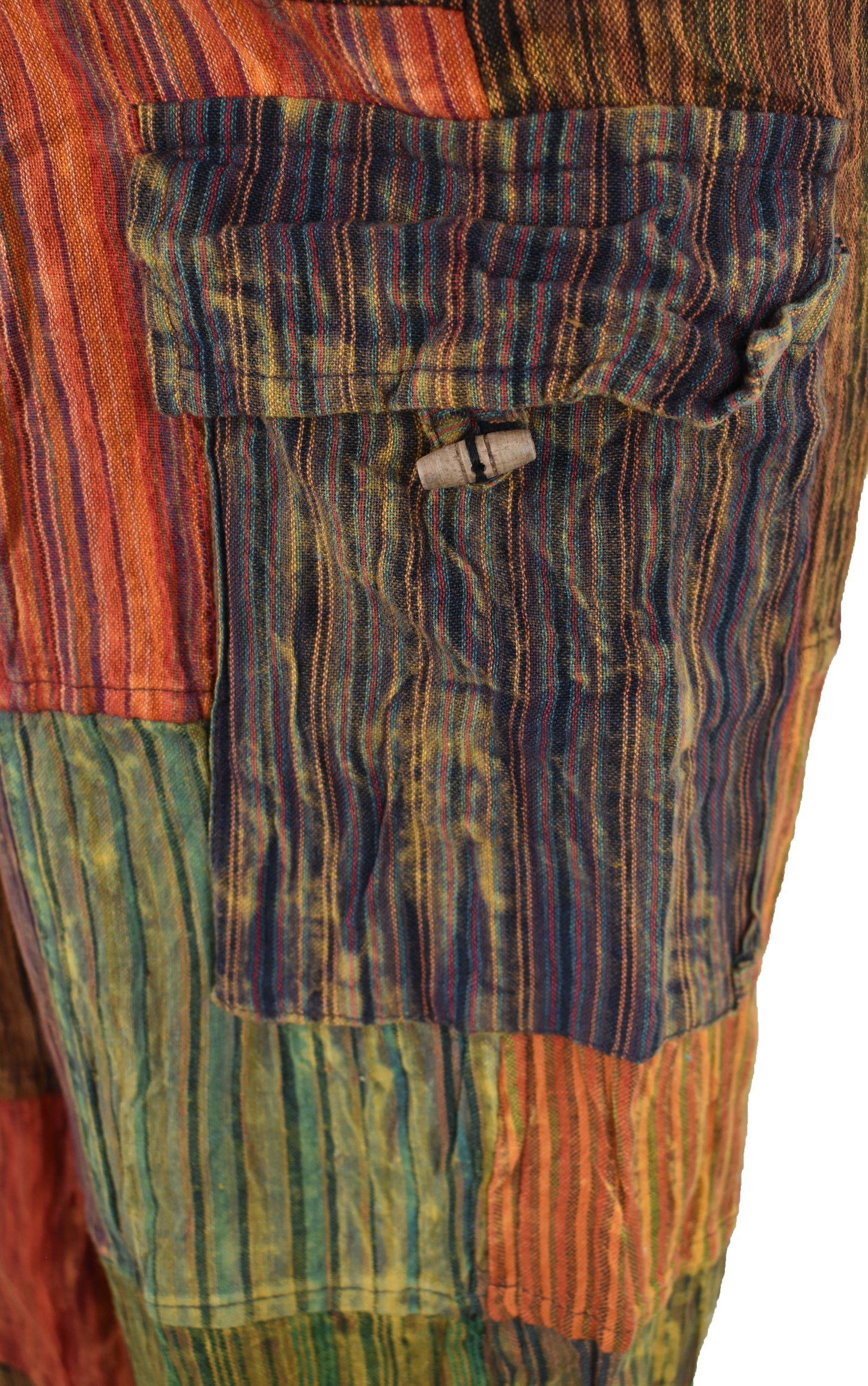 Patchwork Overdyed Trousers