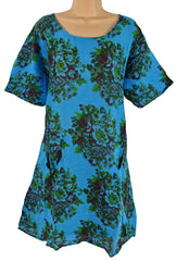 Printed Cotton Tunic Dress