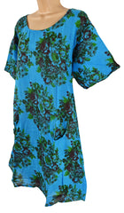 Printed Cotton Tunic Dress