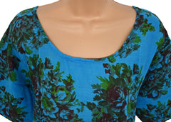 Printed Cotton Tunic Dress