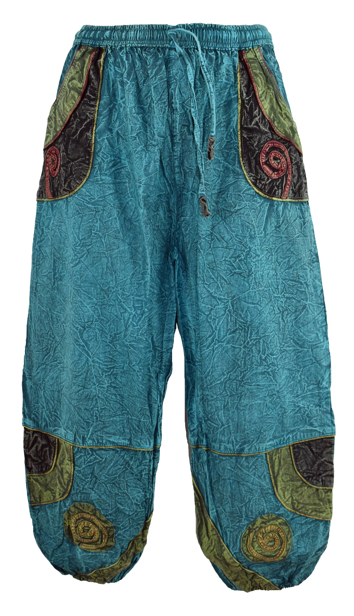 Stonewashed Harem Trousers