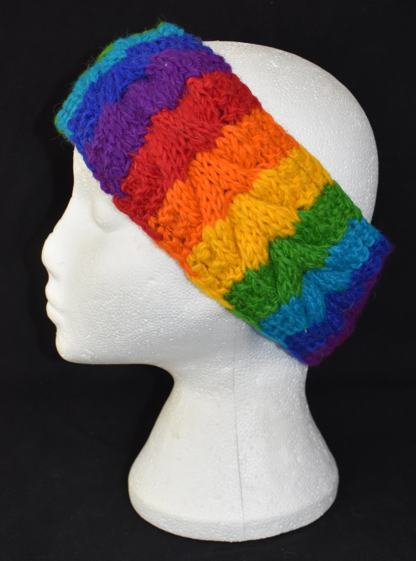 Knitted Wool Lined Head Band