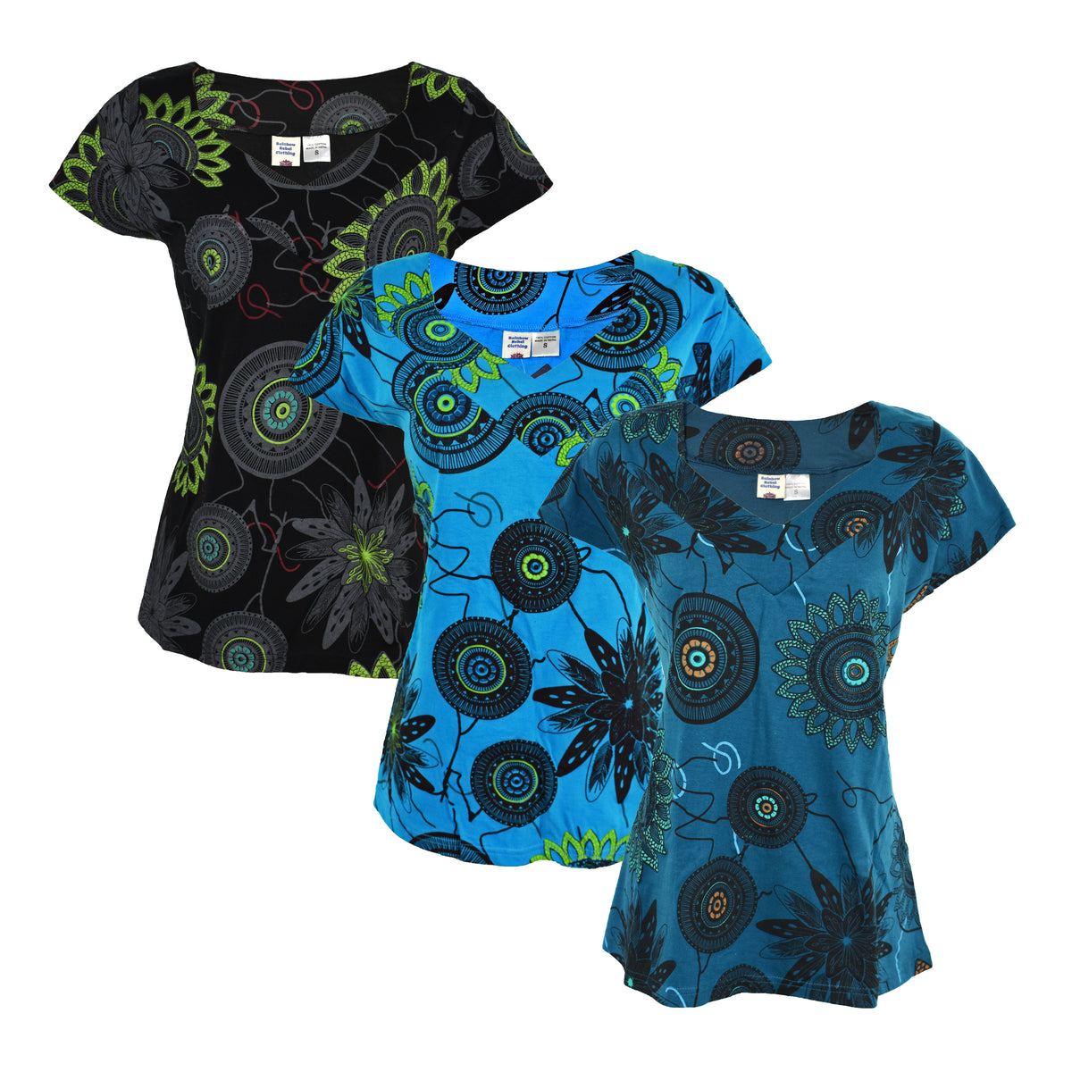 Floral Printed Cotton Top