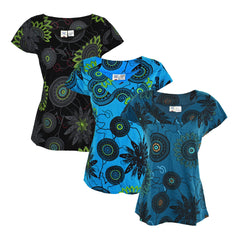 Floral Printed Cotton Top