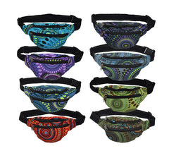 Printed Cotton Bum Bag