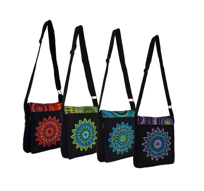 Mandala Flower Shoulder Bag