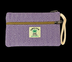 Large Woven Cotton and Hemp Purse