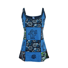 Patchwork Mushroom Vest Top
