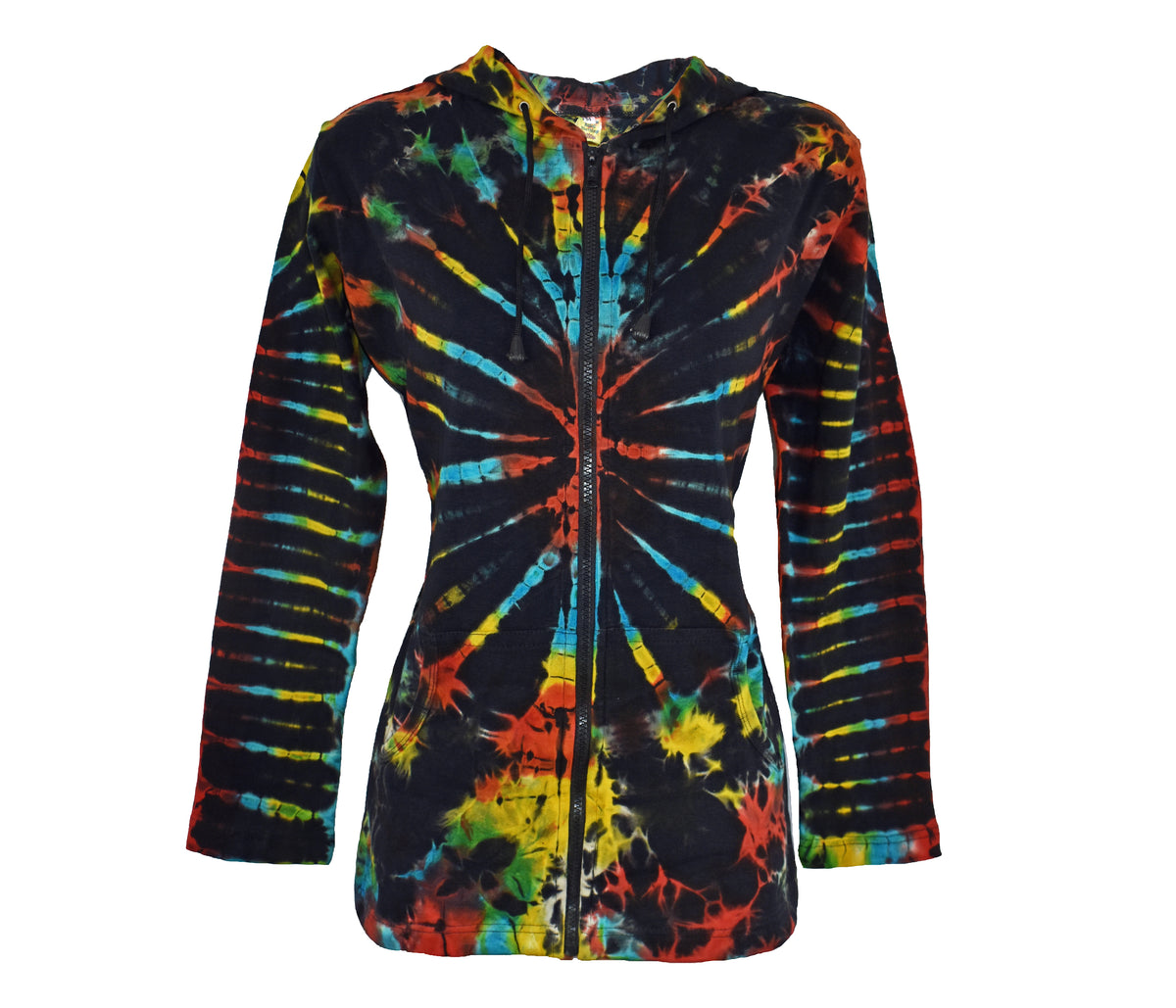 Tie Dye Zip Hoody