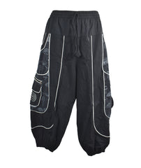 Mushroom Print Harem Trousers