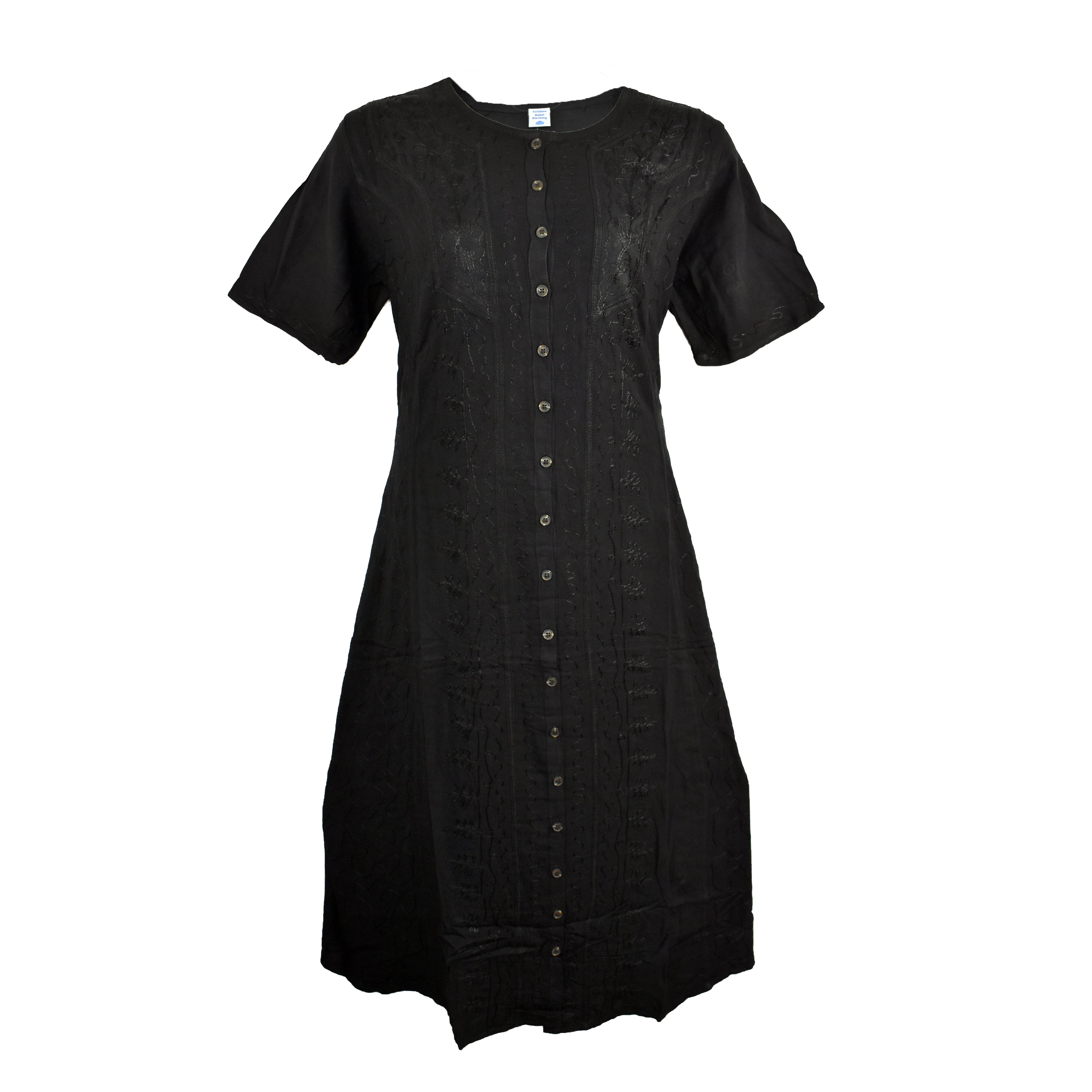 Embroidered Floral Dress