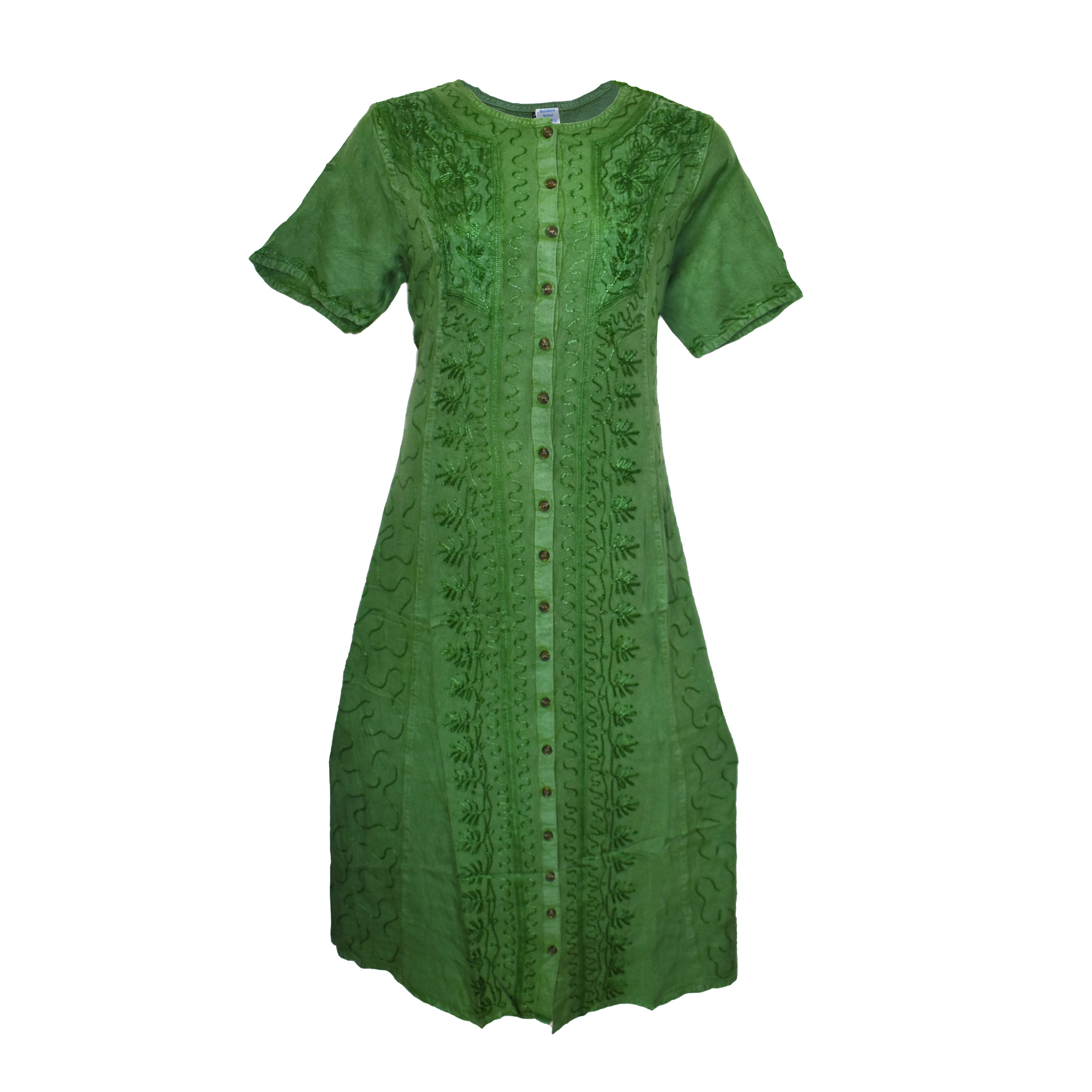 Embroidered Floral Dress