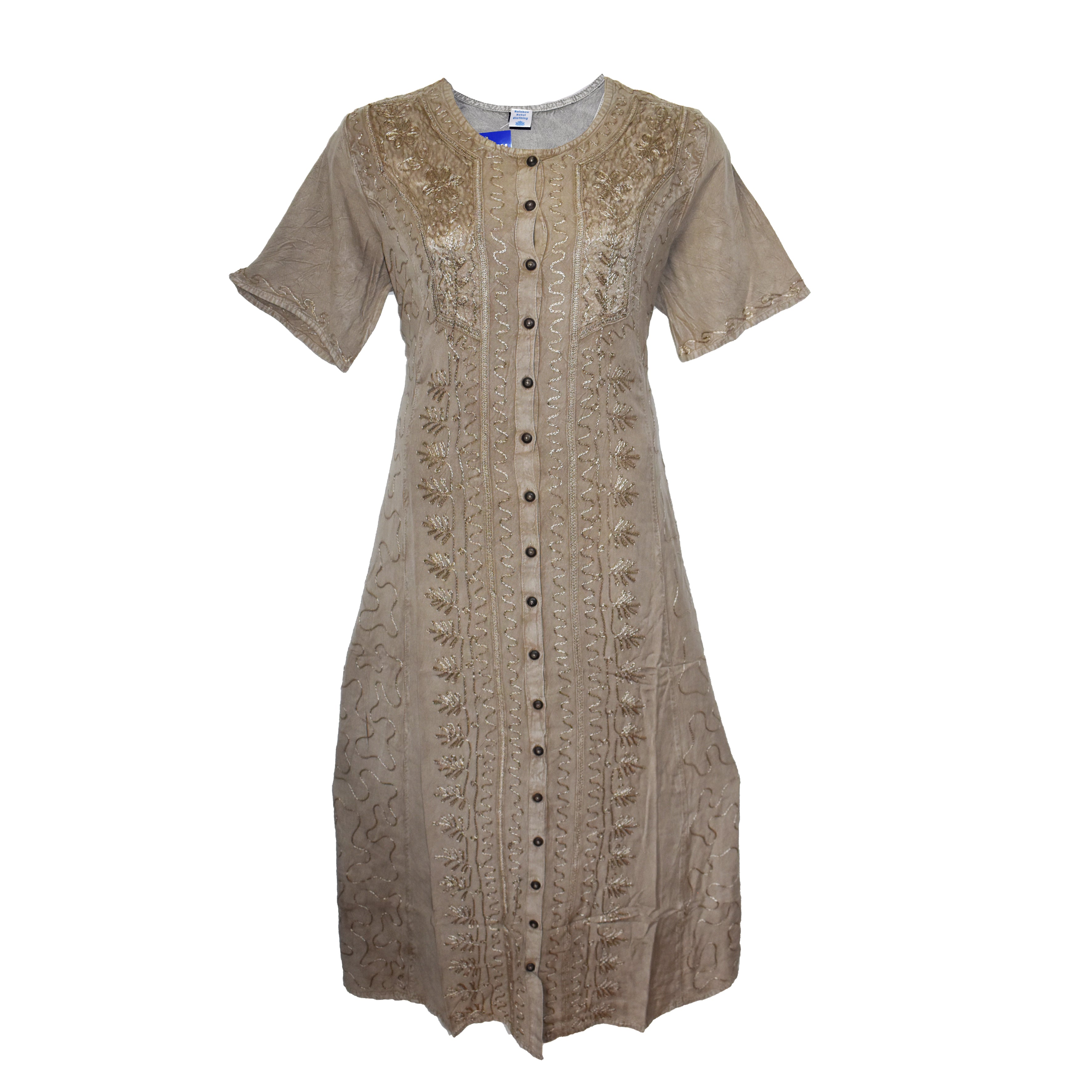 Embroidered Floral Dress