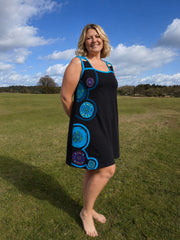 Orb Embroidered Dress