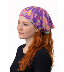 Tie Dye Rayon Bandana Hair Band