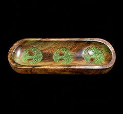 Wooden Tree Incense Ash Catcher