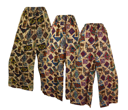 Printed Rayon Trousers