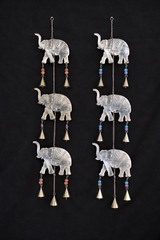 Long Metal Elephant Hanging String