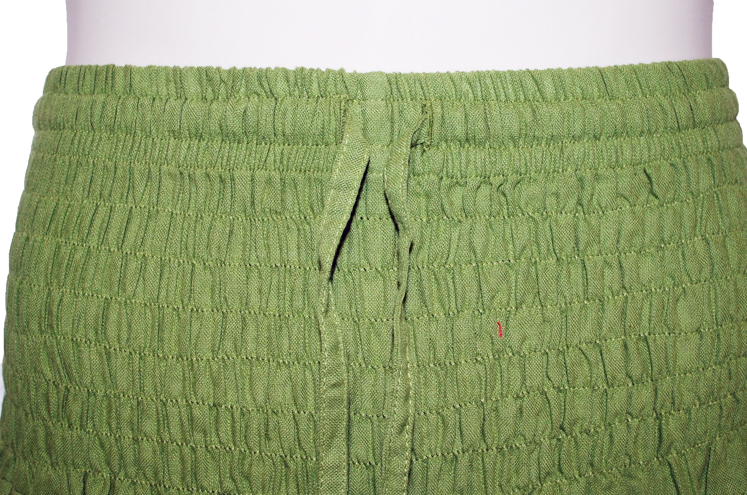 Hippy Flower Pattern Cotton Trousers