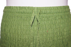 Hippy Flower Pattern Cotton Trousers