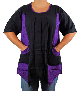 Smock Style Blouse Top