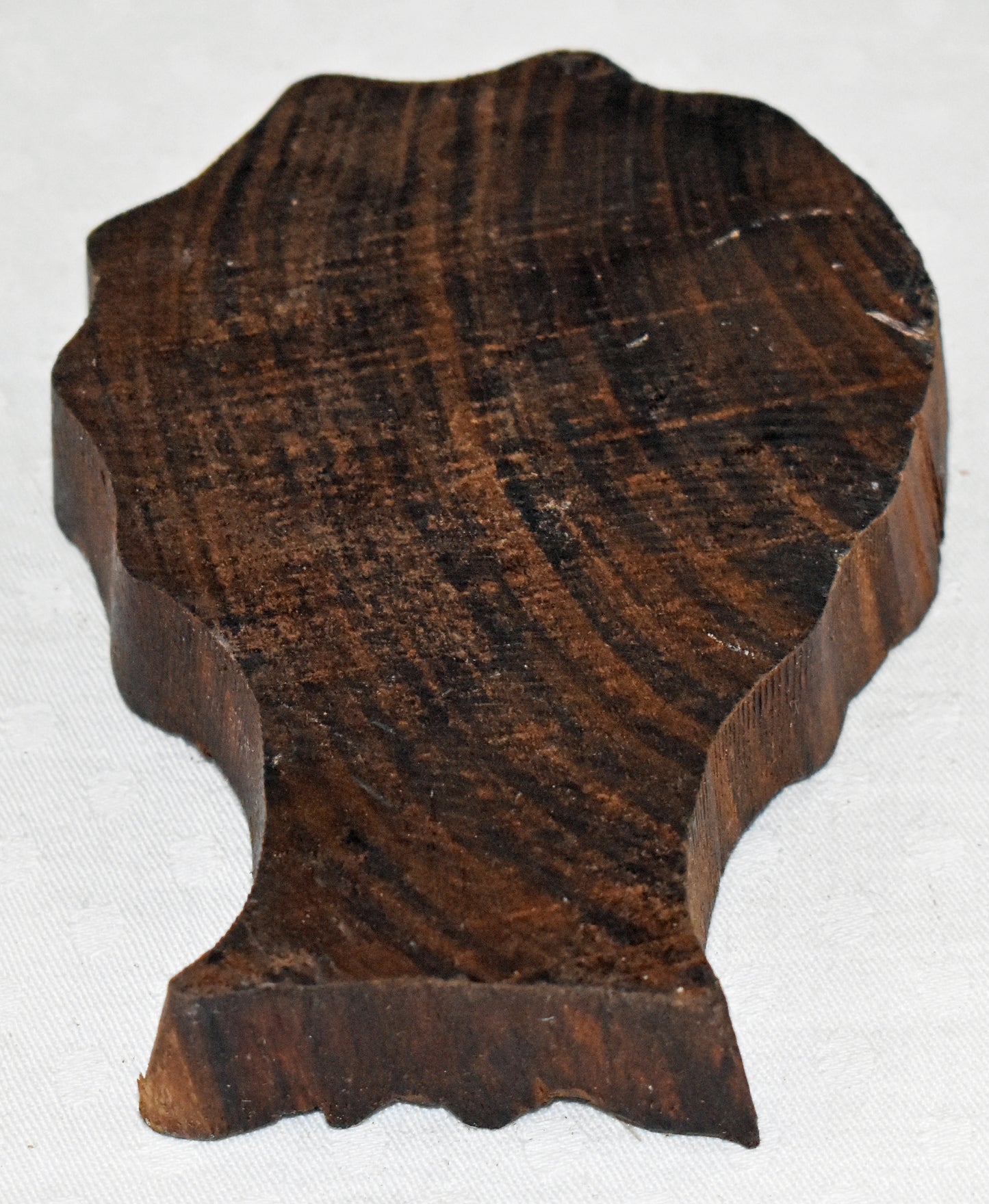 Indian Wooden Printing Block - Swirl Tree