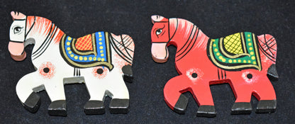 Horse Wooden Magnet