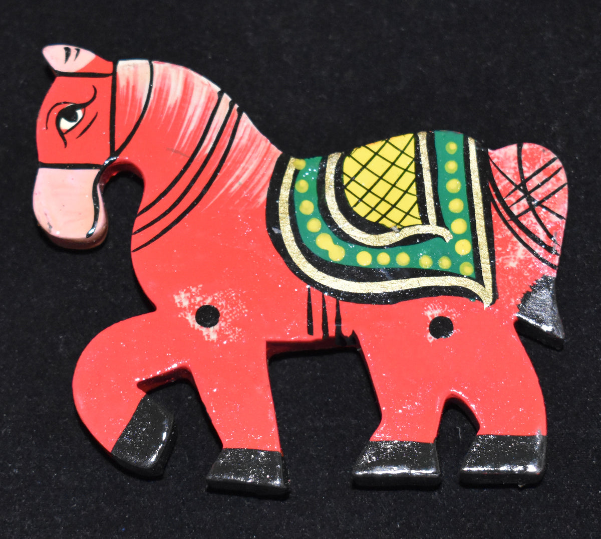 Horse Wooden Magnet