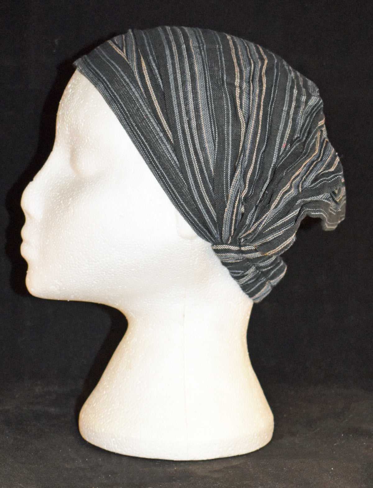 Striped Cotton Bandana Hair Band