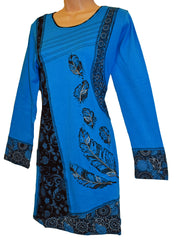 Feather Tunic Top